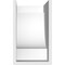 Ekena Millwork Standard Alpine Architectural Grade PVC Rafter Tail, 6"W x 10"H X 12"L RFTP06X10X12ALP - alternate 4